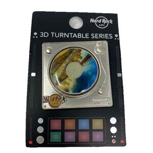 Hard Rock Cafe New York 2018 3D Turntable Series Pin Limited Edition 500